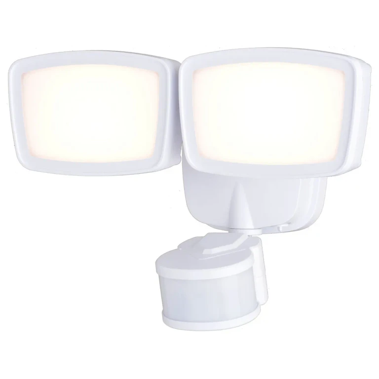 White LED Outdoor Motion Sensor Security Flood Light from the Outdoor Security Collection