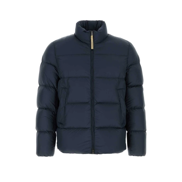 Woolrich Navy Blue Polyester Down Jacket