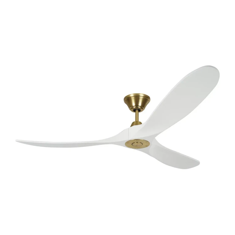 Maverick Indoor/Outdoor 60" Ceiling Fan in Burnished Brass