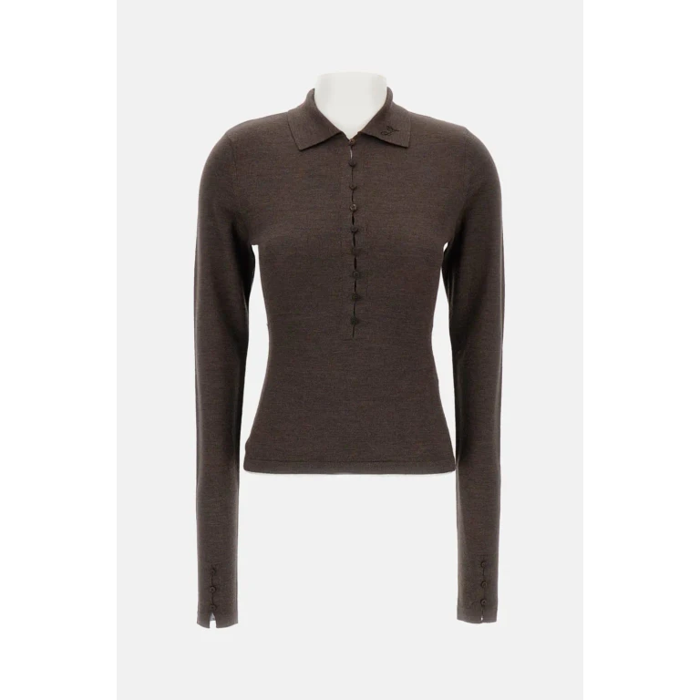 Jacquemus Polo - Marron Foncé