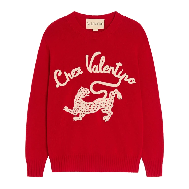 Valentino Maglia Red Wool - Women
