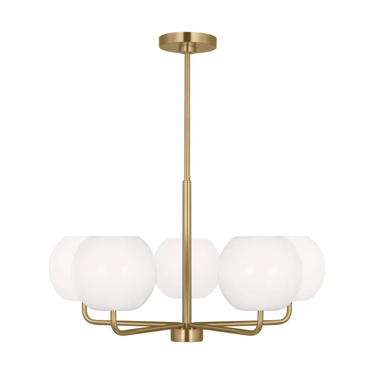 Satin Bronze Chandelier from the Rory Collection
