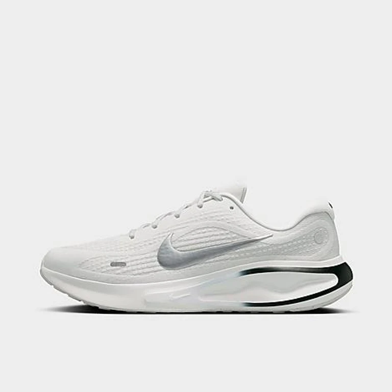 Nike Men's Journey Run Running Shoes in Summit White/Black/White Size: 7.5