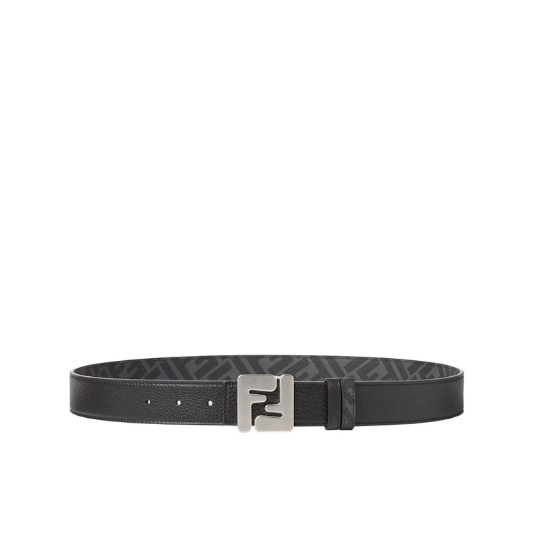 Fendi Cintura Ff Rev Vit. cher-tessu Black - Women