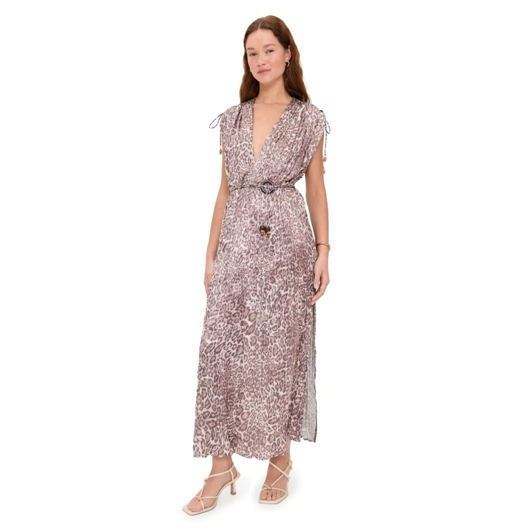 Sabina Musayev Valentina Dress Leopard Print S