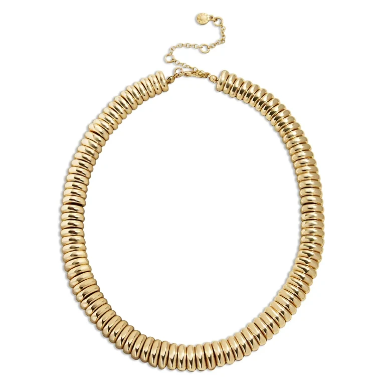 Baublebar Beverly Collar Necklace in Gold Tone, 16-19