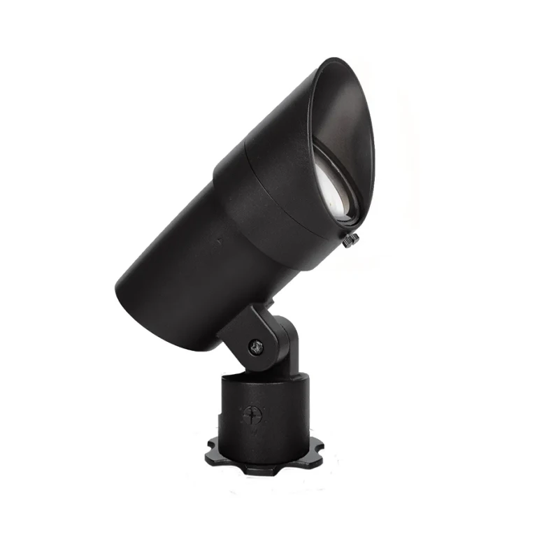 Black on Aluminum LED Landscape Accent Light from the 5011 Collection