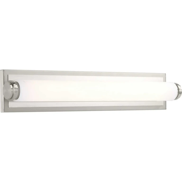 Brushed Nickel LED Bath from the Concourse Led Collection