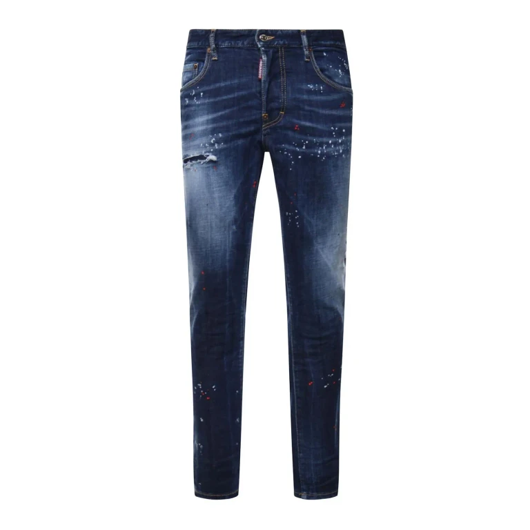 Dsquared2 Jean Droit - Bleu
