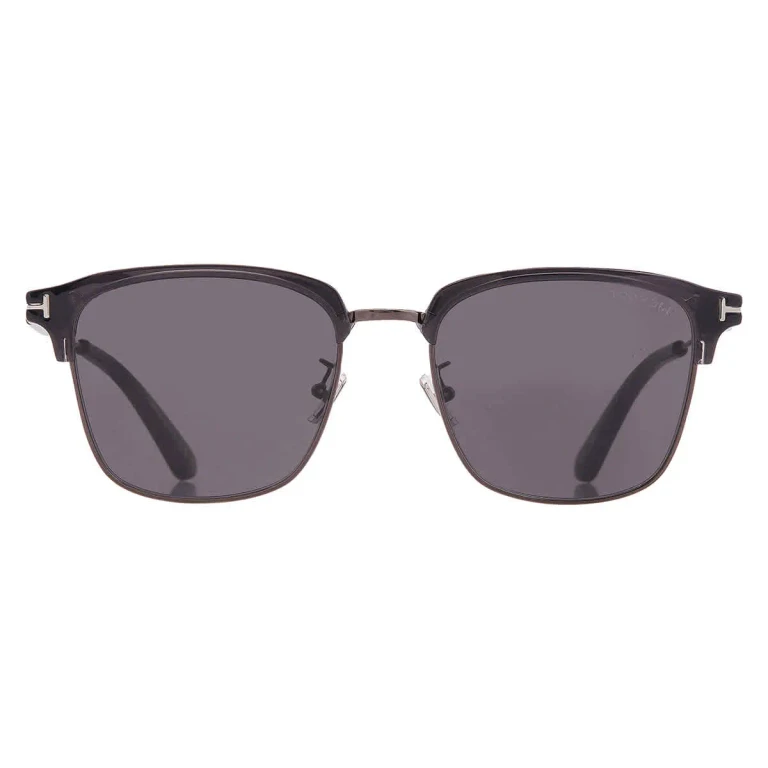 Tom Ford Grey Square Ladies Sunglasses FT1242-K 20A 56