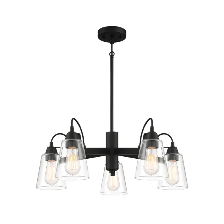 Coal Chandelier from the Beckonridge Collection