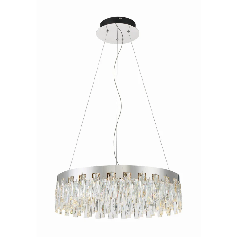 Chrome LED Pendant from the Curio Collection