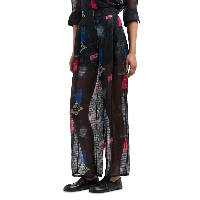 Emporio Armani Abstract Print Pants