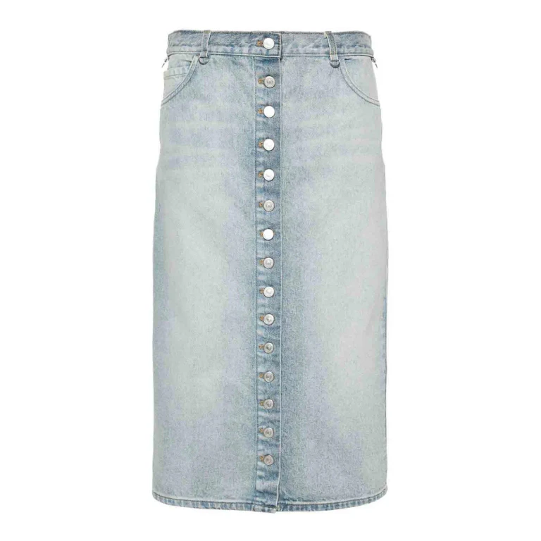 Courreges Jupe Midi - Beige