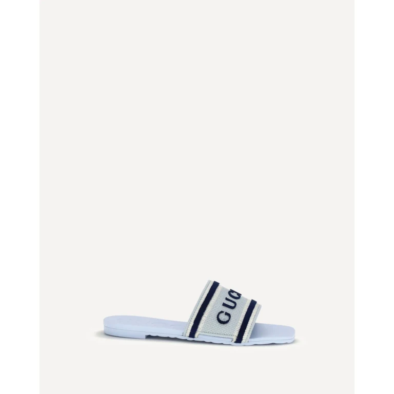 Sandales Gucci pour femme en caoutchouc, taille 38,5