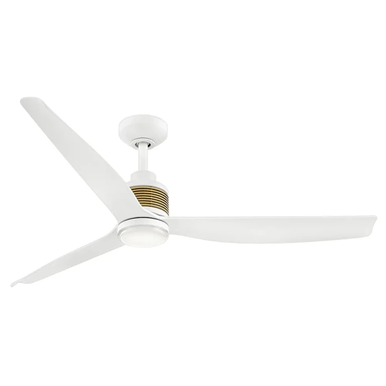 Matte White 52" Ceiling Fan from the Oris Collection