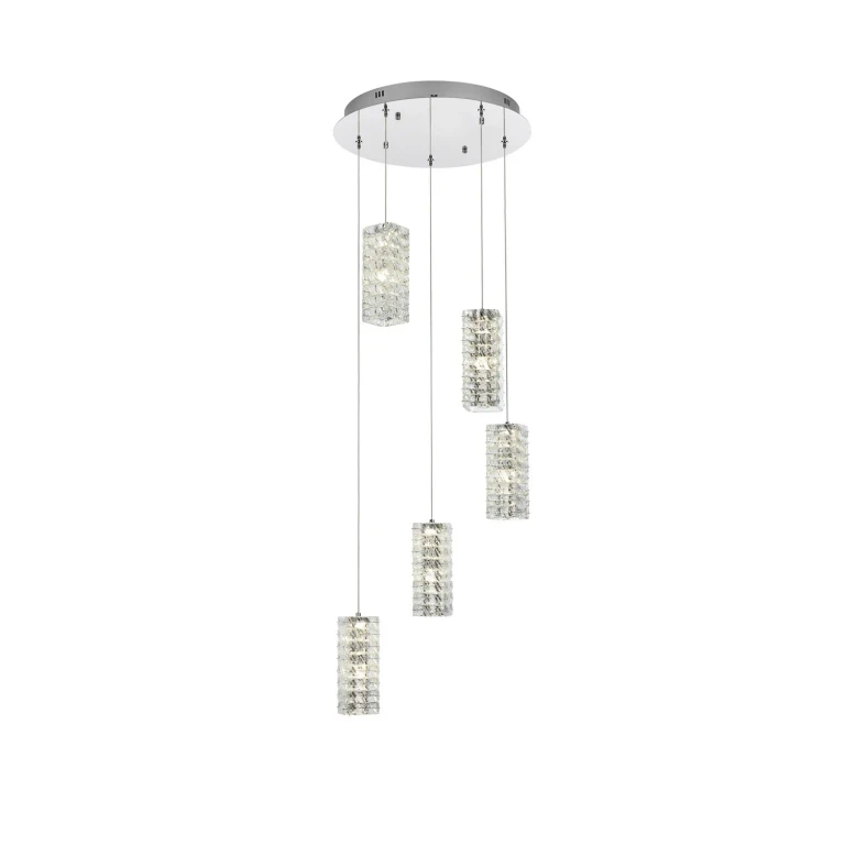 Chrome LED Pendant from the Aston Collection