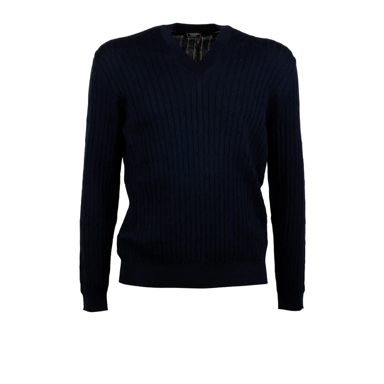 Peserico Sweaters Blu Oltremare - Men