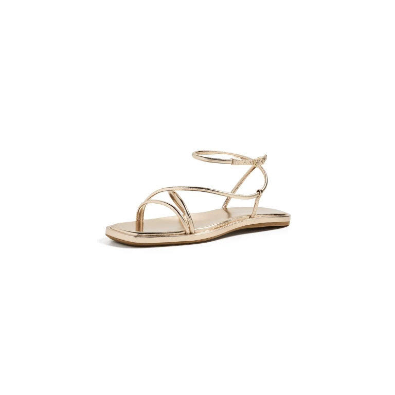 Loeffler Randall Noor Strappy Sandals Champagne 6.5