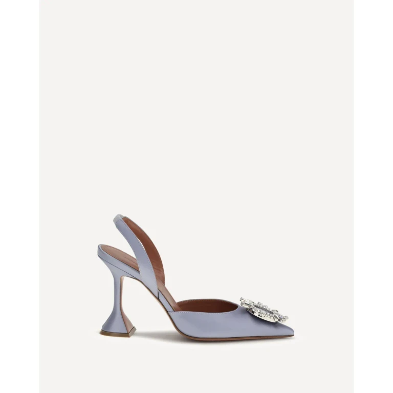 AMINA MUADDI 'Begum Sling' mesh slingback pumps Woman 36+
