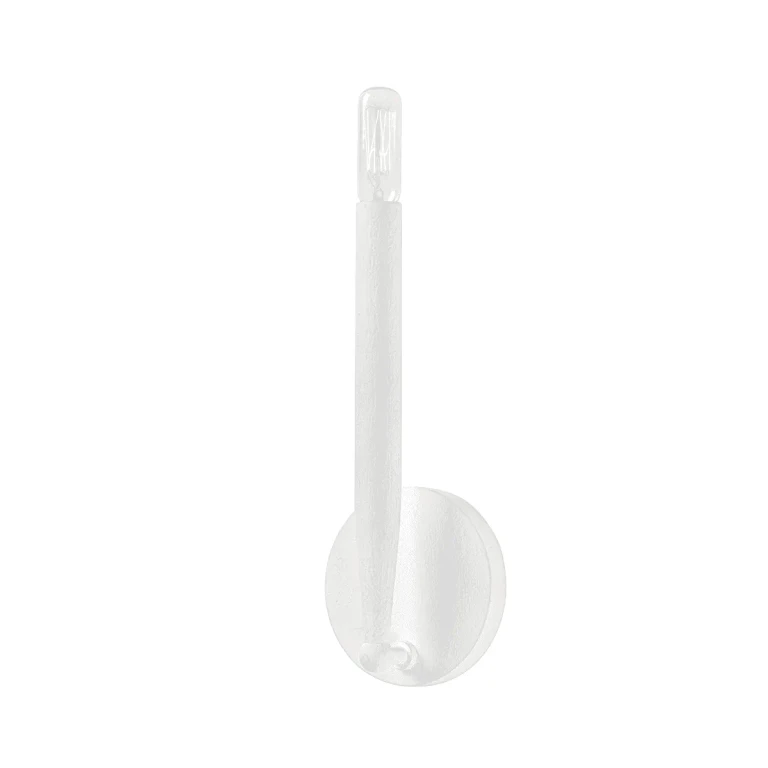 Gesso White One Light Wall Sconce from the Levi Collection