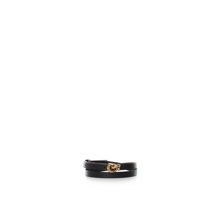Bottega Veneta Belts Black Calfskin - Women