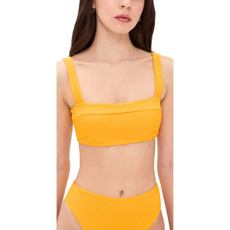 JADE Swim Coast Bikini Top Golden L