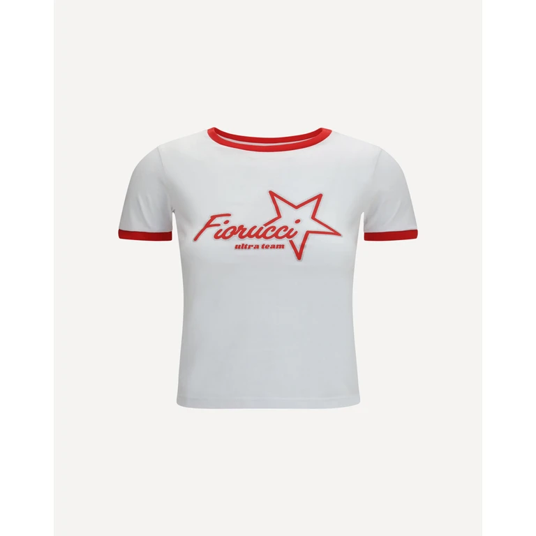 FIORUCCI Ultra team glitter star logo baby T-shirt Female S