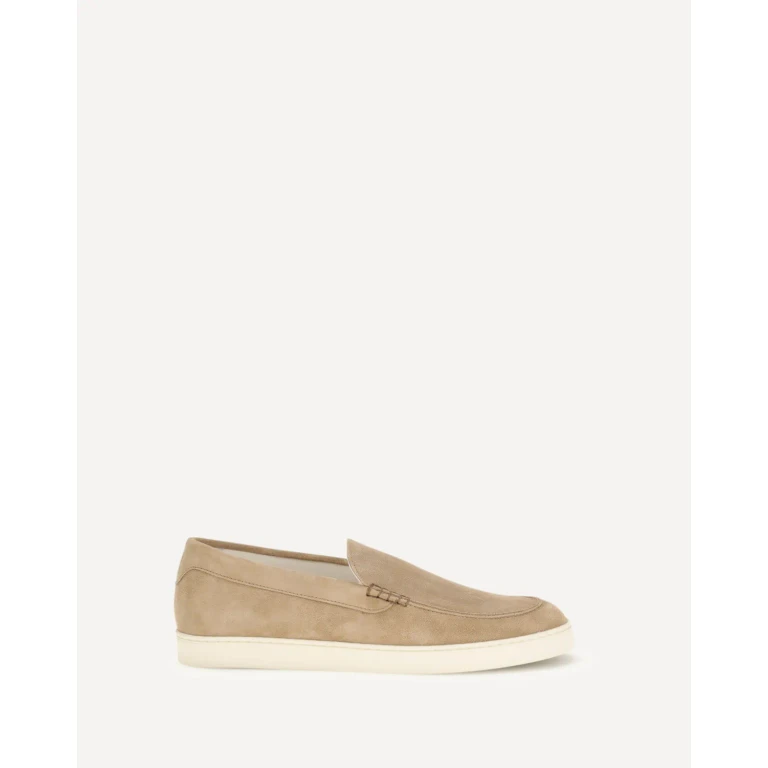 Mocassins plats en cuir Brunello Cucinelli