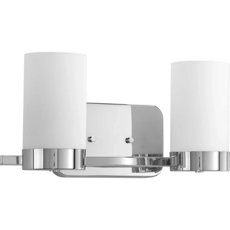 Polished Chrome Two Light Bath from the Elevate Collection