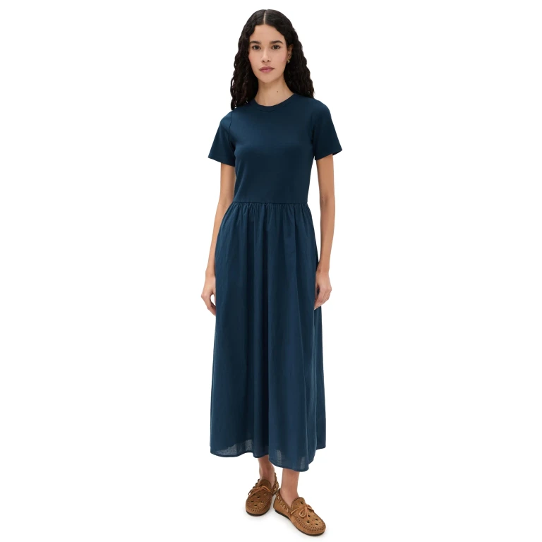 XIRENA Fayth Dress Navy XS