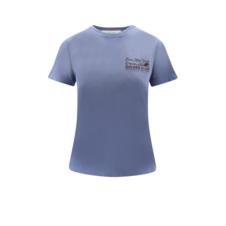 Golden Goose Journey Viscose T-shirt With Front Print