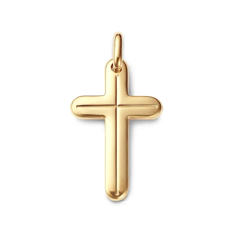 Cross Pendant in 14K Yellow Gold