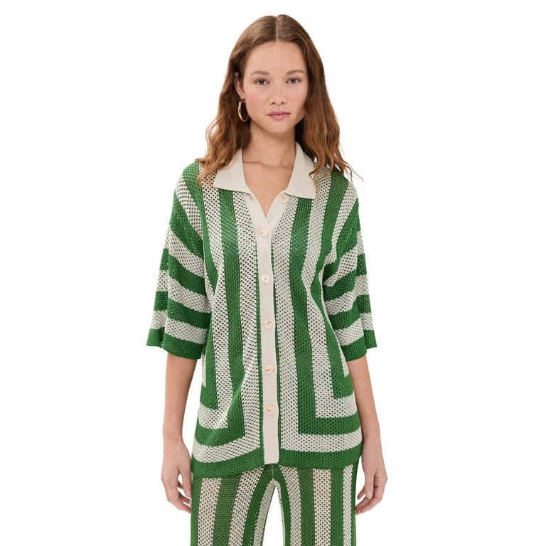 Seven Wonders Ziggy Top Emerald/Sand XL