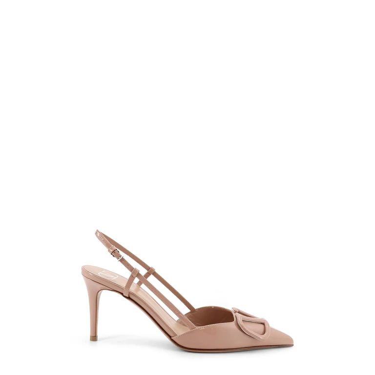 With Heel Rose Cannelle Pelle - Women