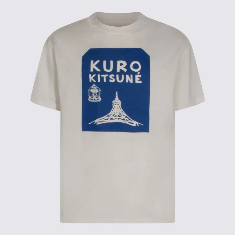 Crew-Neck T-Shirt in Cotton with Contrast Logo (990006P700)