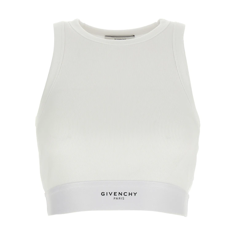 Givenchy White Cotton Tank Tops - Women