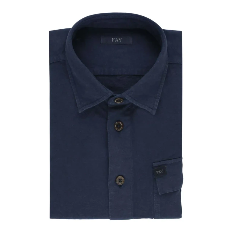 Fay Veste Casual - Bleu