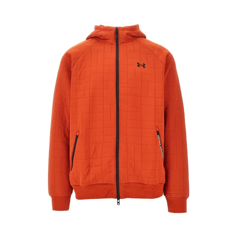 UNDER ARMOUR UA Unstoppable Fleece Textured 男士全拉链连帽衫 L码