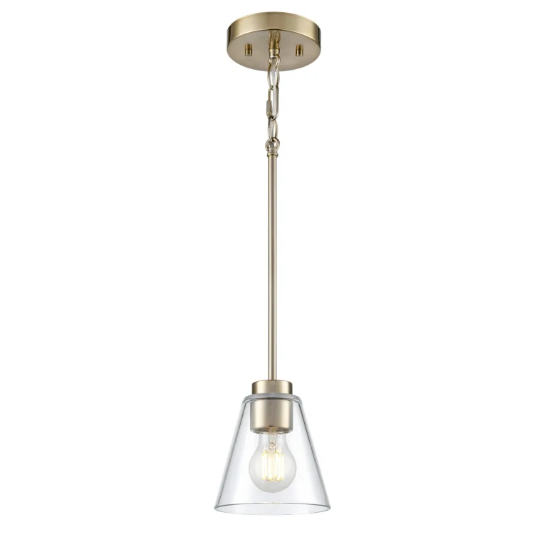 Modern Gold Mini Pendant from the Strayhan Collection