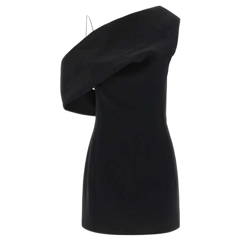 Jacquemus Robe Au Genou - Noir