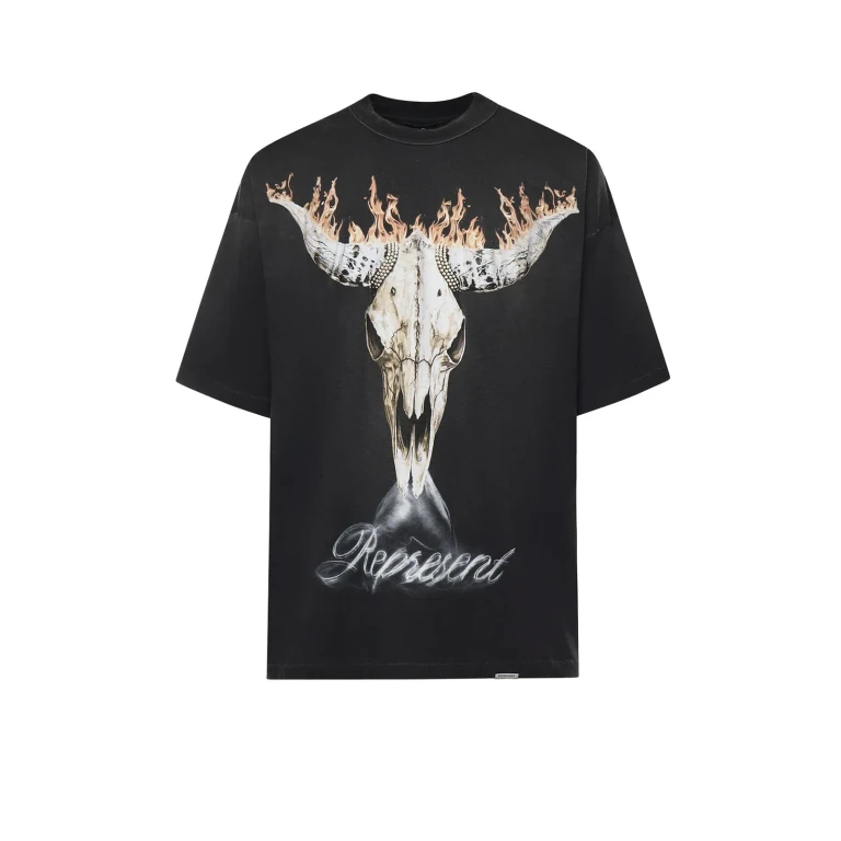 T-Shirt Men color Black (MLM10059204)