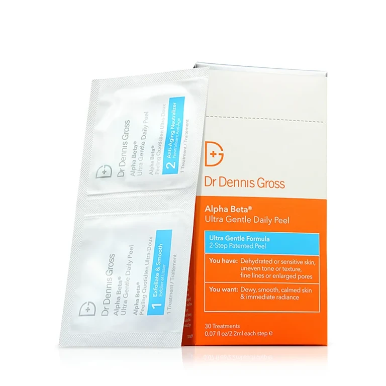 Dr. Dennis Gross Skincare Alpha Beta Ultra Gentle Daily Peel, 30 Treatments