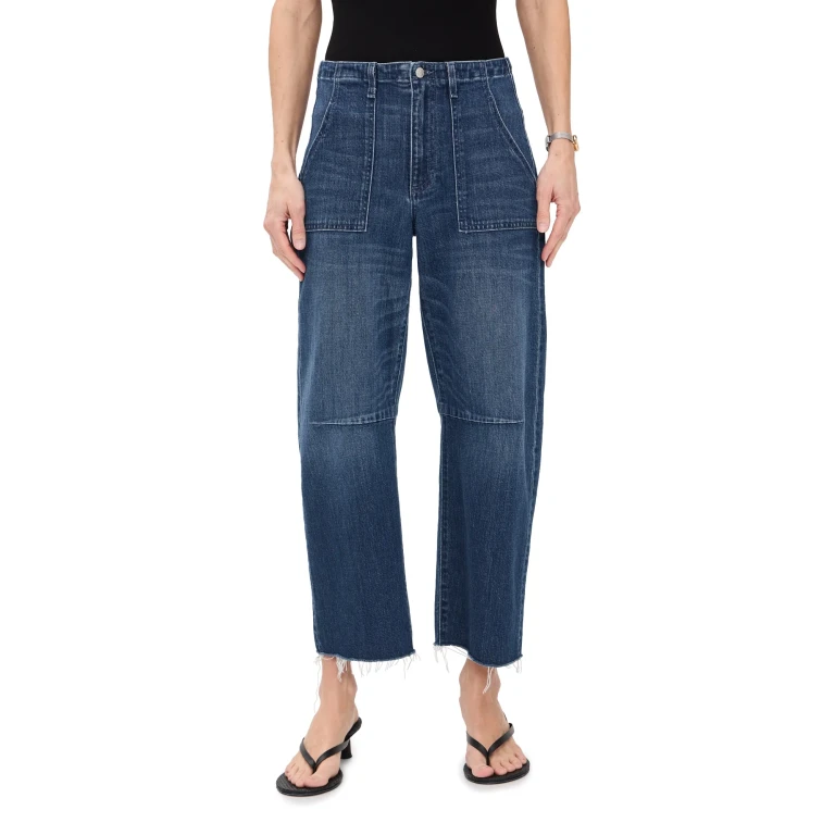 LE JEAN Petite Utility Jeans Monterey 27