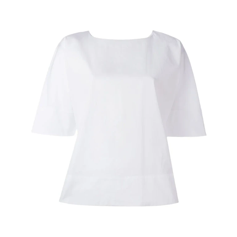Alberto Biani Rear Pleat Blouse