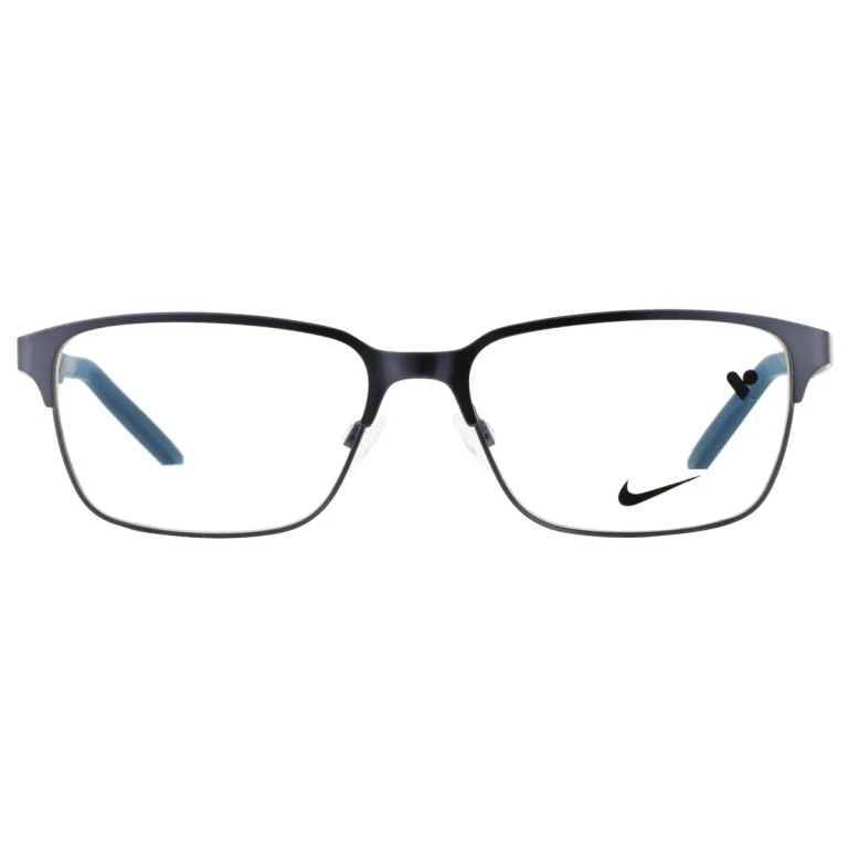 Nike Demo Rectangular Mens Eyeglasses NIKE 8213N 074 55