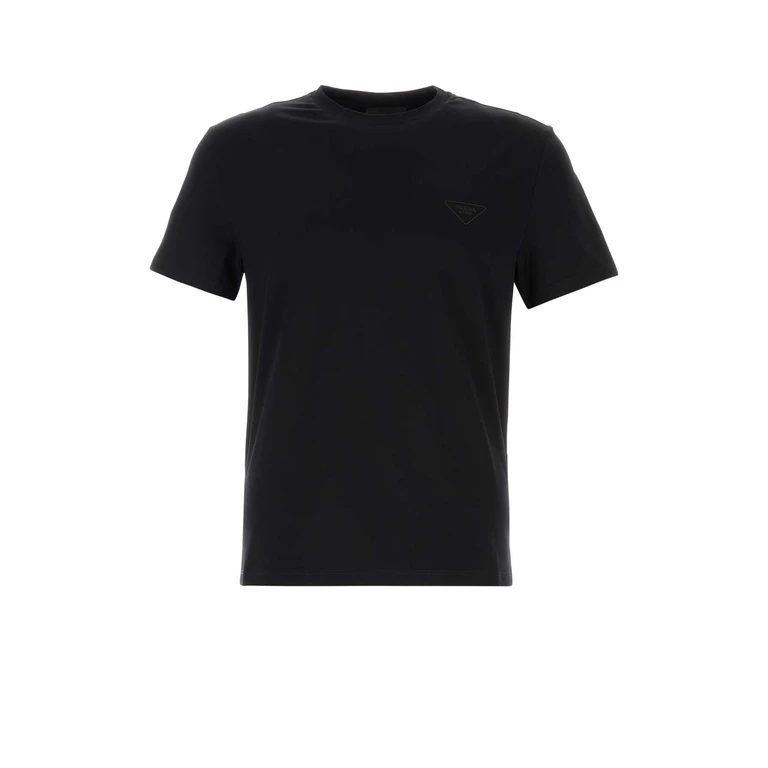 Black Cotton T-Shirt Nero Coea - Men