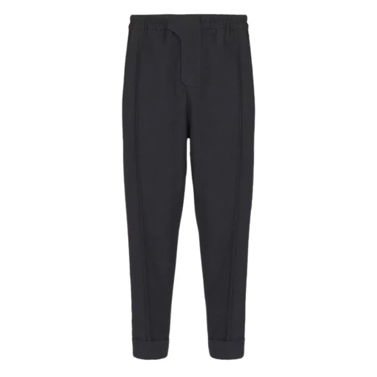 Balmain Tailored Slouch Wool Trousers