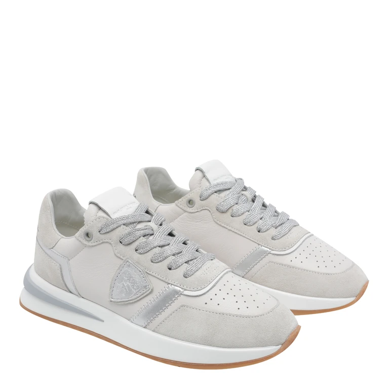 Philippe Model Tropez 2.1 Sneakers In Technical Fabric And Suede