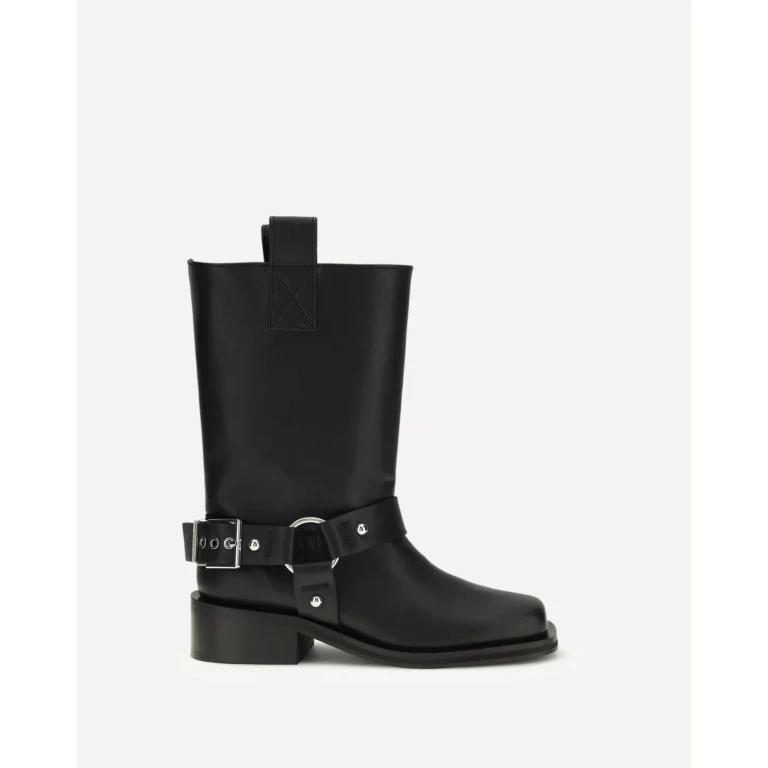 GANNI Biker Boots Female 40